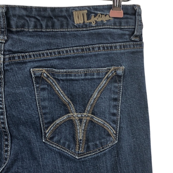 Kut from the Kloth Blue Farrah Baby Boot Cut Jeans - Picture 7 of 11